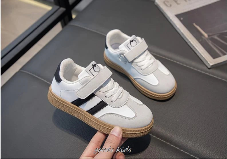 Trendy Kids Shoes Girls Boys Tennis Sneakers Outdoor Running Shoes Non-slip School Sports Shoes Breathable Mesh Comfort Shoes