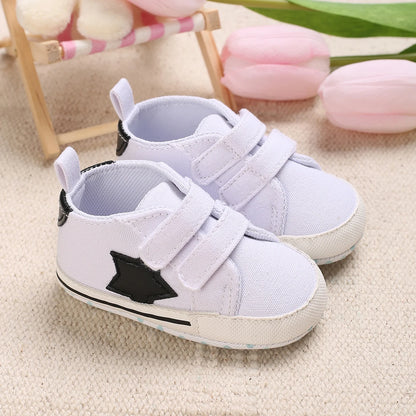 Fashion Baby Shoes Children White Sports Shoes For Girls Soft Flats Baby Toddler First Walkers Kids Sneakers Casual Infant Shoes