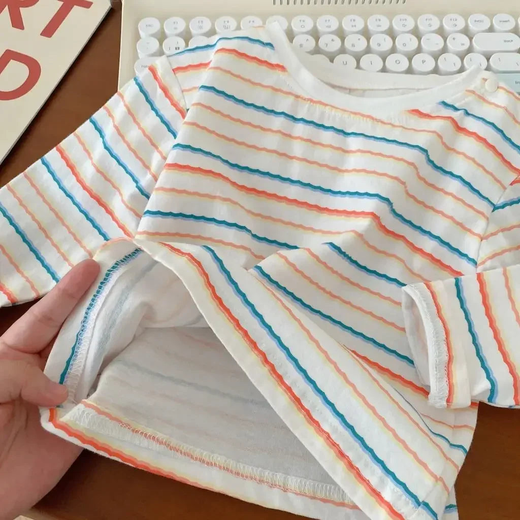 2025 Autumn Korean Baby Boys Girls Pants Cartoon Jeans Overalls Cute Bear Infant Toddler Kids Cotton Suspender Denim Jumpsuit