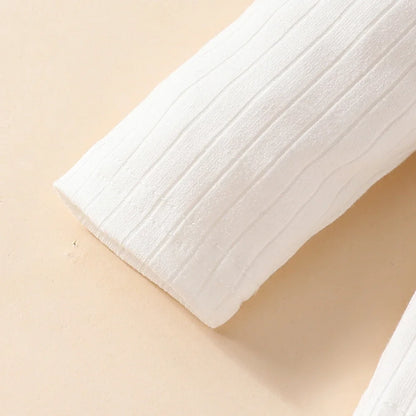 Baby Girls Clothes New Year Set 0-3Y Long Sleeve Big Bow Top Irregular Skirt and Beret 3Pcs Toddler Christmas Clothes