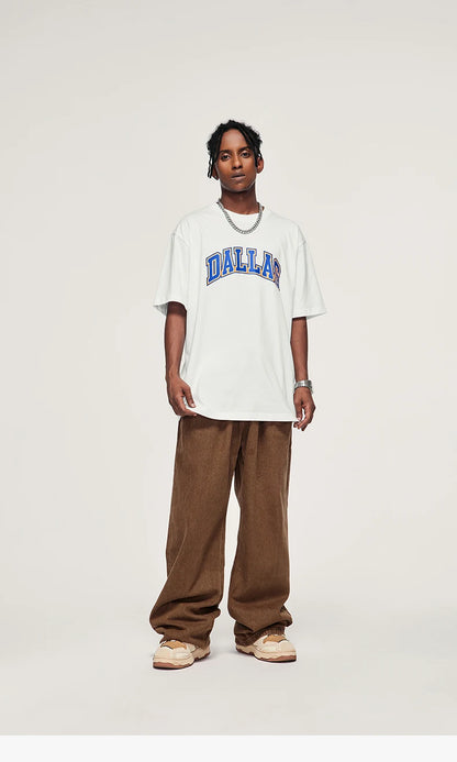 INFLATION Brown Retro Washed Denim Pants Unisex Classic Straight Leg Jeans Male Trouser Plus Size