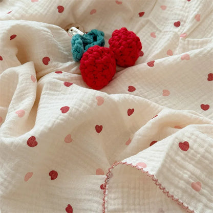 Newborn Baby Blanket For Boys Girls Baby Swaddle Wrap Floral Infant Receiving Blanket Bedding Crib Quilt Baby Stuff 100cm