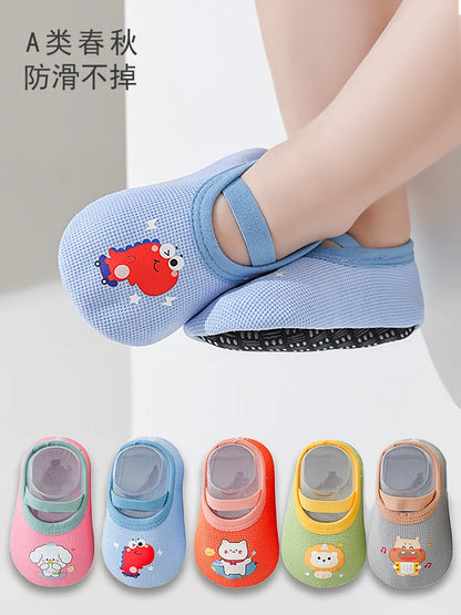 Baby Non-slip Socks Children Indoor Warm Floor Shoes Boys and Girls Toddler Shoes Amusement Park Kindergarten Non-slip