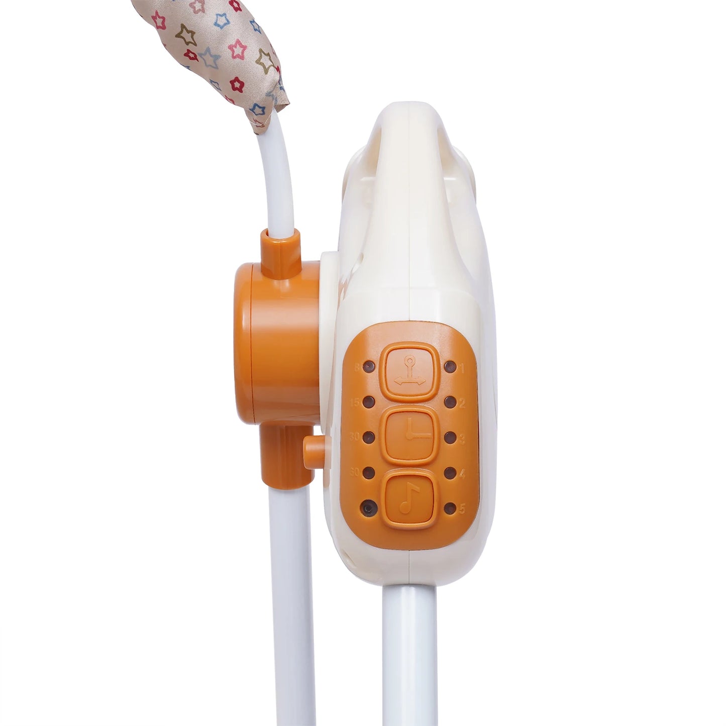 5 Gears Electric Auto-Swing Baby Crib Cradle Sleep Bed Infant Rocker + Net Music Bluetooth Music Adjustable+ Mat