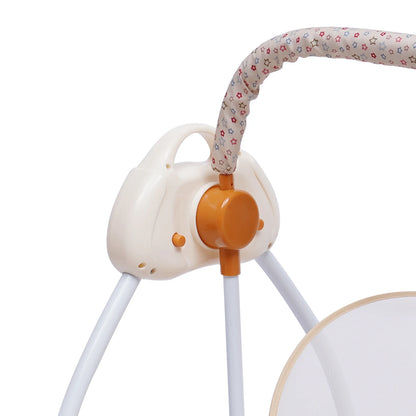 5 Gears Electric Auto-Swing Baby Crib Cradle Sleep Bed Infant Rocker + Net Music Bluetooth Music Adjustable+ Mat