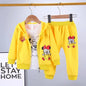 Baby Girls Boys Mickey Minnie Clothing Sets Spring Autumn Kids Outfits Hoodie +T-shirt + Pants Tracksuit Children Sport Suit