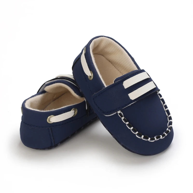 0-18M Baptism Newborn Baby Pre walker Girls Boys Casual Shoes Leather Non-Slip Soft-Sole Infant Toddler First Walkers
