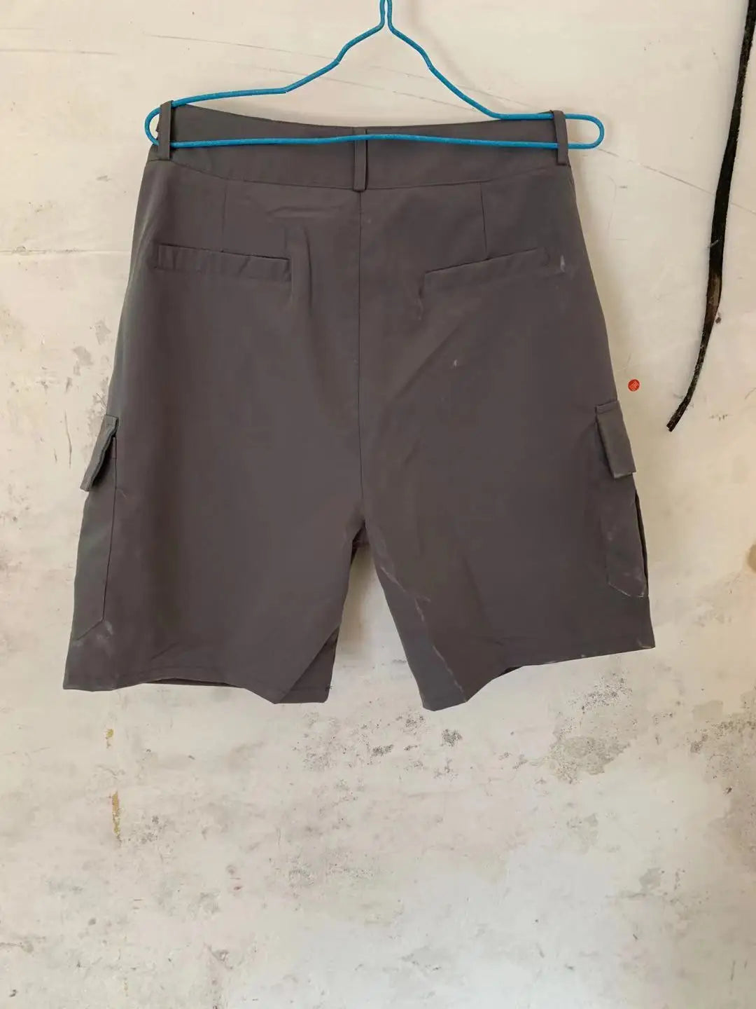 Summer Fashion Casual Tooling Shorts Men's Solid Loose Cotton Multi-pockets Cargo Pants Comfy Beach Sport Short Trousers for Men