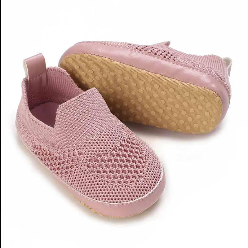 0-18M Baptism Newborn Baby Pre walker Girls Boys Casual Shoes Leather Non-Slip Soft-Sole Infant Toddler First Walkers
