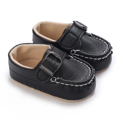 0-18M Baptism Newborn Baby Pre walker Girls Boys Casual Shoes Leather Non-Slip Soft-Sole Infant Toddler First Walkers