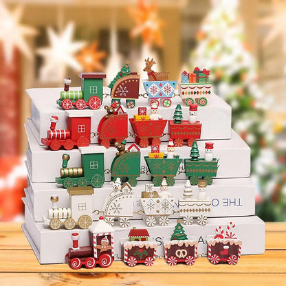 Christmas Train Merry Christmas Decorations For Home 2025 Christmas Ornament Xmas Navidad Noel Gifts Happy New Year 2026 Gifts
