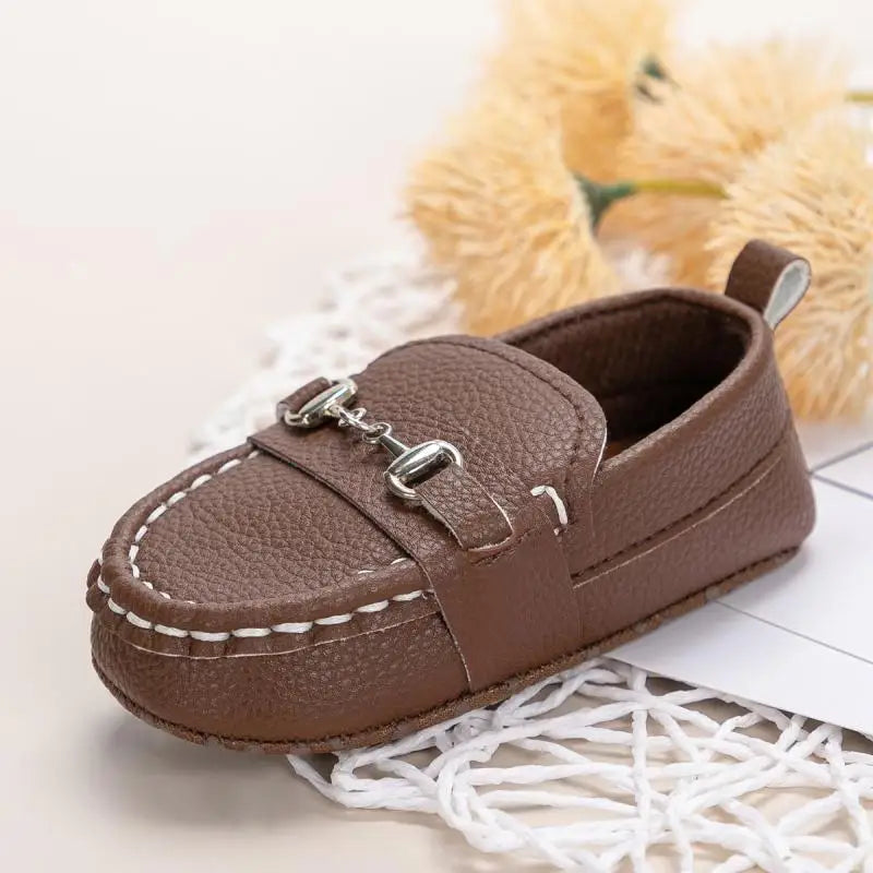 New Baby Shoes Girls Boys Casual Shoes Leather Cotton Non-slip Soft-sole Infant Toddler First Walkers 3-colors 0-18M