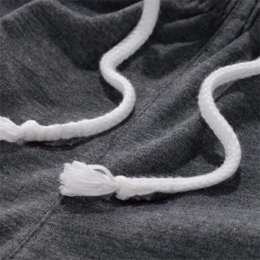 Summer Casual Shorts Men's Fashion Loose Pants Solid Color Multi-pockets Shorts Streetwear Hip Hop Military Tactical Shorts