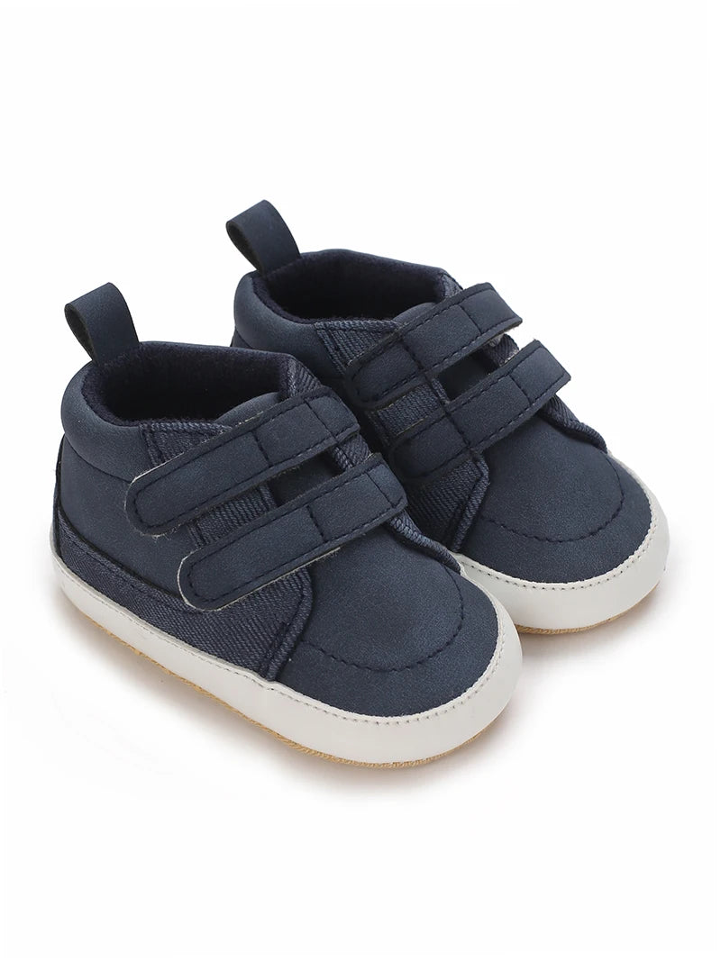 Lucky Blue Four Seasons Baby Soft Sole Walking Shoes for 0-1 Year Old Boys Casual Lightweight Sports Shoes Indoor Walking Shoes