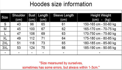 New Fashion Loose Hoodies For Men Spring and Autumn Casual Hooded Sweatshirt Men's Simple Tops Solid Color Thick Clothing Male