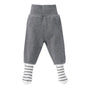 Baby footed pants newborn baby girl boy leggings long trousers  0-6-12months kid lycry cotton sleepwear trousers pyjamas pants