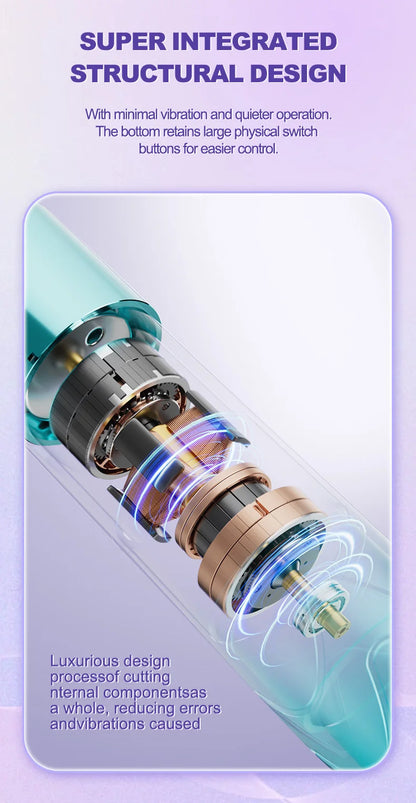 Beauty wireless battery embroidery machine set, integrated contact lens and eyebrow tattooing machine, cross-border source