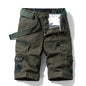 New Summer Men Cargo Camouflage Shorts Men's Cotton Beach Multi Pocket Shorts Man Spring Casual Joggers Shorts Male