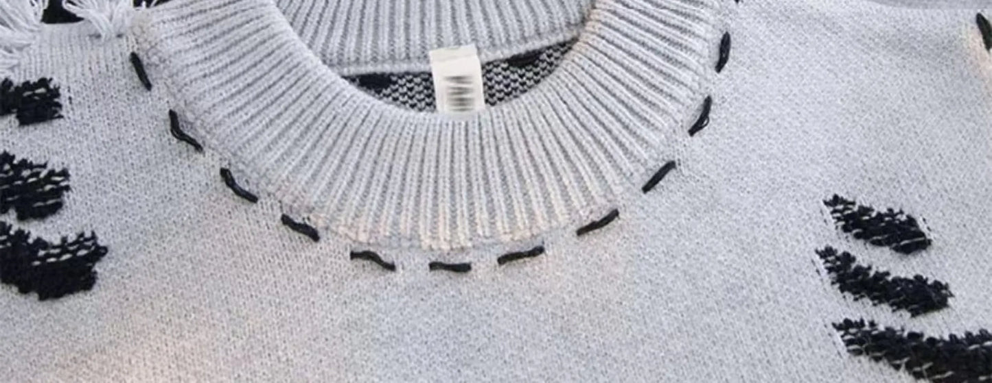 Sweater Vests Men Frayed Raw Edge Comfortable Sleeveless All-match Japanese Style Knitting Leisure Daily Chic Aesthetic Classic