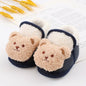 Winter Newborn Baby Boots Shoes Cute Cartoon Boy Girl Toddler Plush Snow Booties Warm Infant Crib Shoes Infant First Walkers