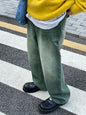 Men Jeans Retro Washed Daily S-3XL Hip Hop Teenagers Fashion Loose European Style Y2K Simple Wide Leg Trousers Vitality Chic