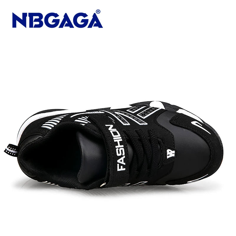 Children Boys Shoes School Sports Fashion Leather For Kids Tennis Casual Sneakers Children's Boy Running 7-12 Years Walking Shoe