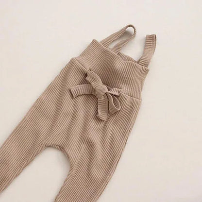 Korean Style Baby Girls Lace Suspenders Toddler Baby Girl Jumpsuits Overall Autumn Spring Newborn Baby Elastic Suspender Pants