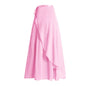 Women Wrap Dance Skirt Girls Long Dance Skirt Ballet Wrap Skirt Dance Skate Over Scarf Skirt Dancewear