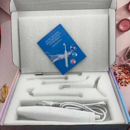 Beauty 5 in 1 High Frequency Electrode Wand Electrotherapy Glass Tube Home Spa Beauty Device Facial Therapy Wand