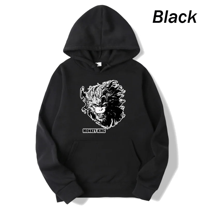 New Hoodie Men/Women Fashion Casual Autumn Winter Cool Pullover  monkey King Long Sleeve Hoodie