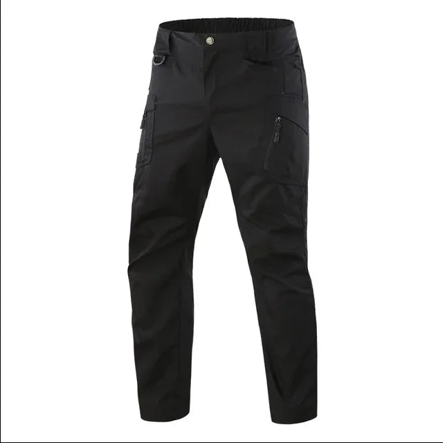 Men City Pants Cargo Trousers Multi-pocket Waterproof Wear-resistant Casual Training Overalls Clothing