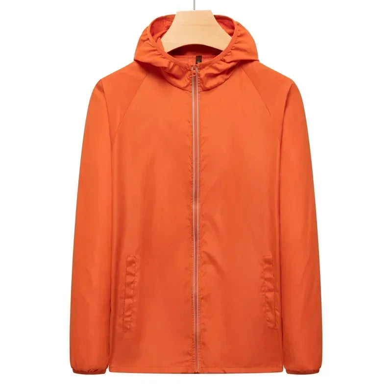 Men's Hiking Jackets Waterproof Women Sun Protection Windbreaker Camping Climbing Outdoor Coat Unisex Portable Clothes