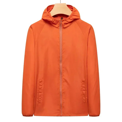 Men's Hiking Jackets Waterproof Women Sun Protection Windbreaker Camping Climbing Outdoor Coat Unisex Portable Clothes