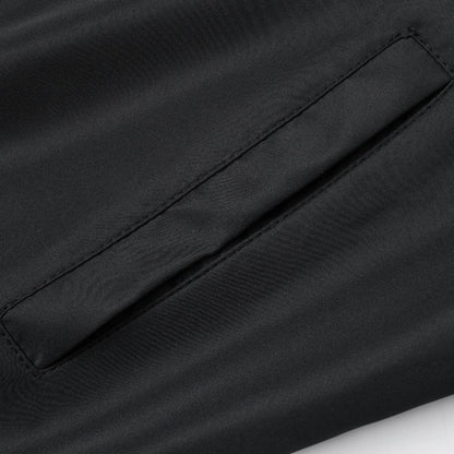 2025 Spring and Autumn New Baseball Collar Short Loose Solid Color Jacket Men's Business Casual Thin Coat Trend