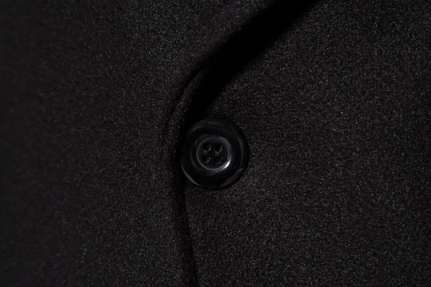 Men's Extra Long Woolen Black Coat Windbreaker Winter Warm Gentleman Coat Jackets Male Elegant Regular Fit Casual Daily Clothing