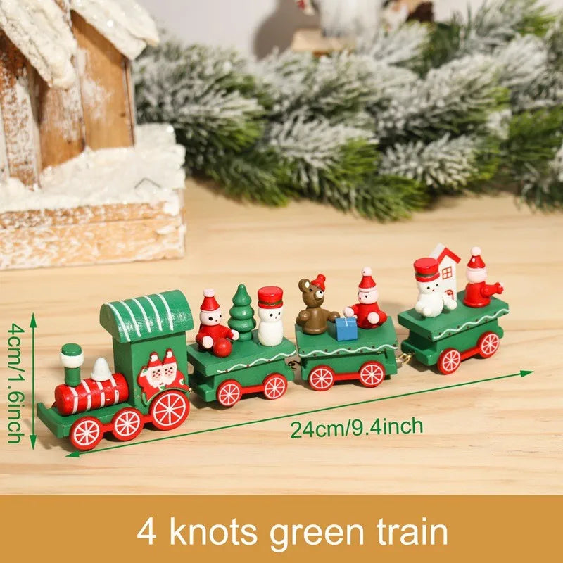 Christmas Train Merry Christmas Decorations For Home 2025 Christmas Ornament Xmas Navidad Noel Gifts Happy New Year 2026 Gifts