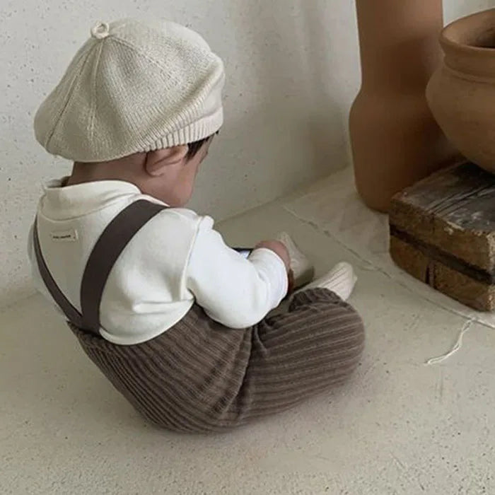 Toddler Baby Boys Girl Casual Pants Spring Autumn Baby Boys Girls Jumpsuit Overall Infant Baby Girls Boys Suspender Pants