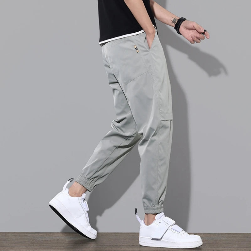 Casual Cargo Pants Men 2025 Hip Hop Streetwear Jogger Pant Fashion Trousers Multi-Pocket Casual Joggers Sweatpants Men Pants