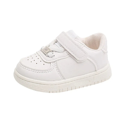 2025 Solid Color Children Shoes Classic Cool Leisure Kids Boots Fashion Excellent Toddlers Hook & Loop Baby Girls Boys Sneakers