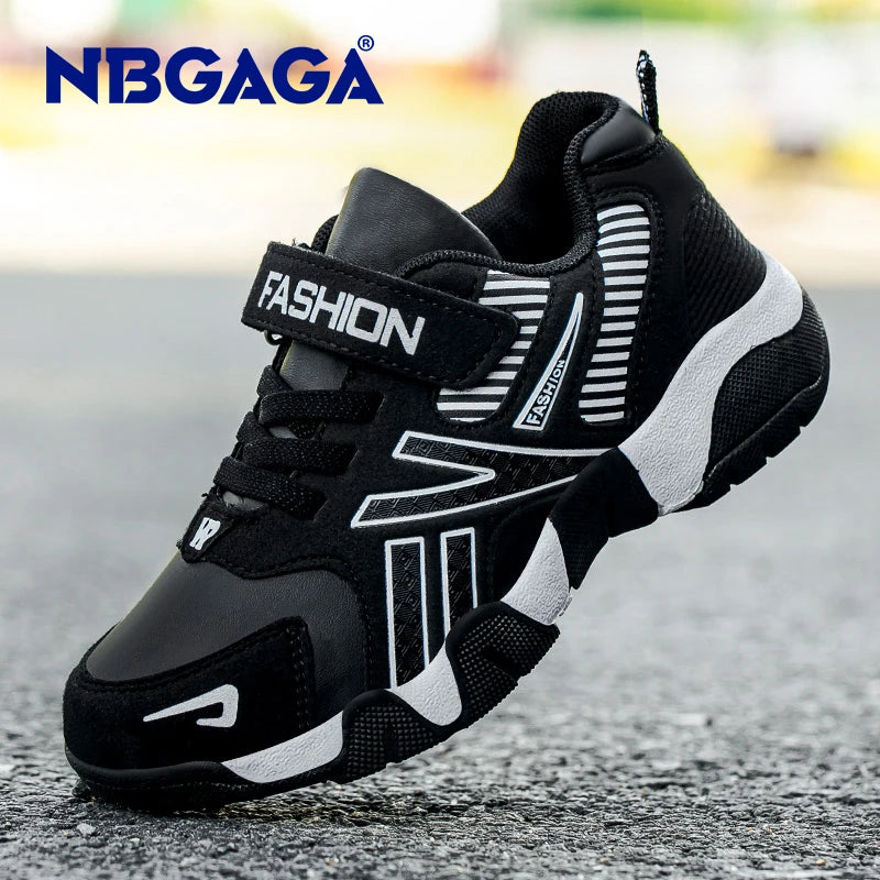 Children Boys Shoes School Sports Fashion Leather For Kids Tennis Casual Sneakers Children's Boy Running 7-12 Years Walking Shoe