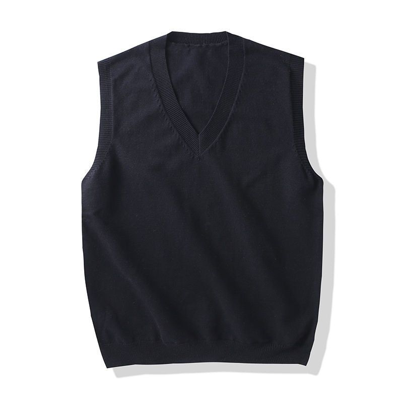 Men Knit Sweater Vest ins sweater vest Korean fashion clothes