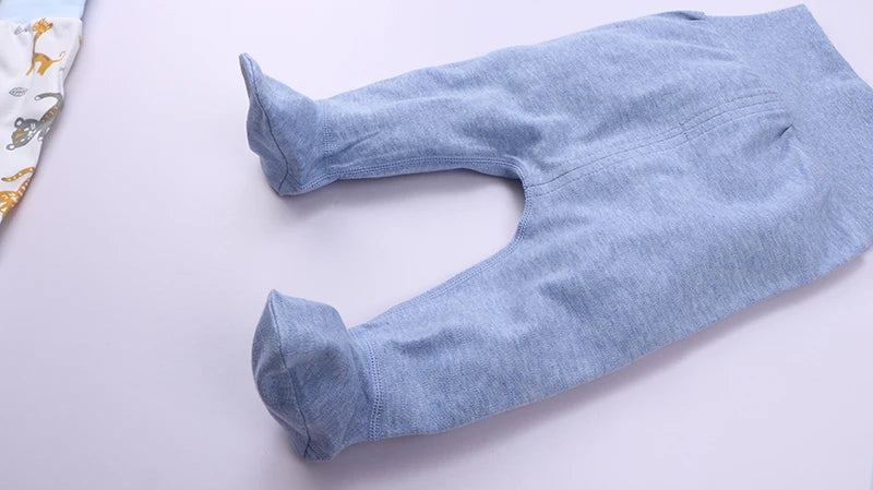 Baby pants cotton baby footies leggings children clothing newborn baby boys pants girls pants high elasticity baby trousers