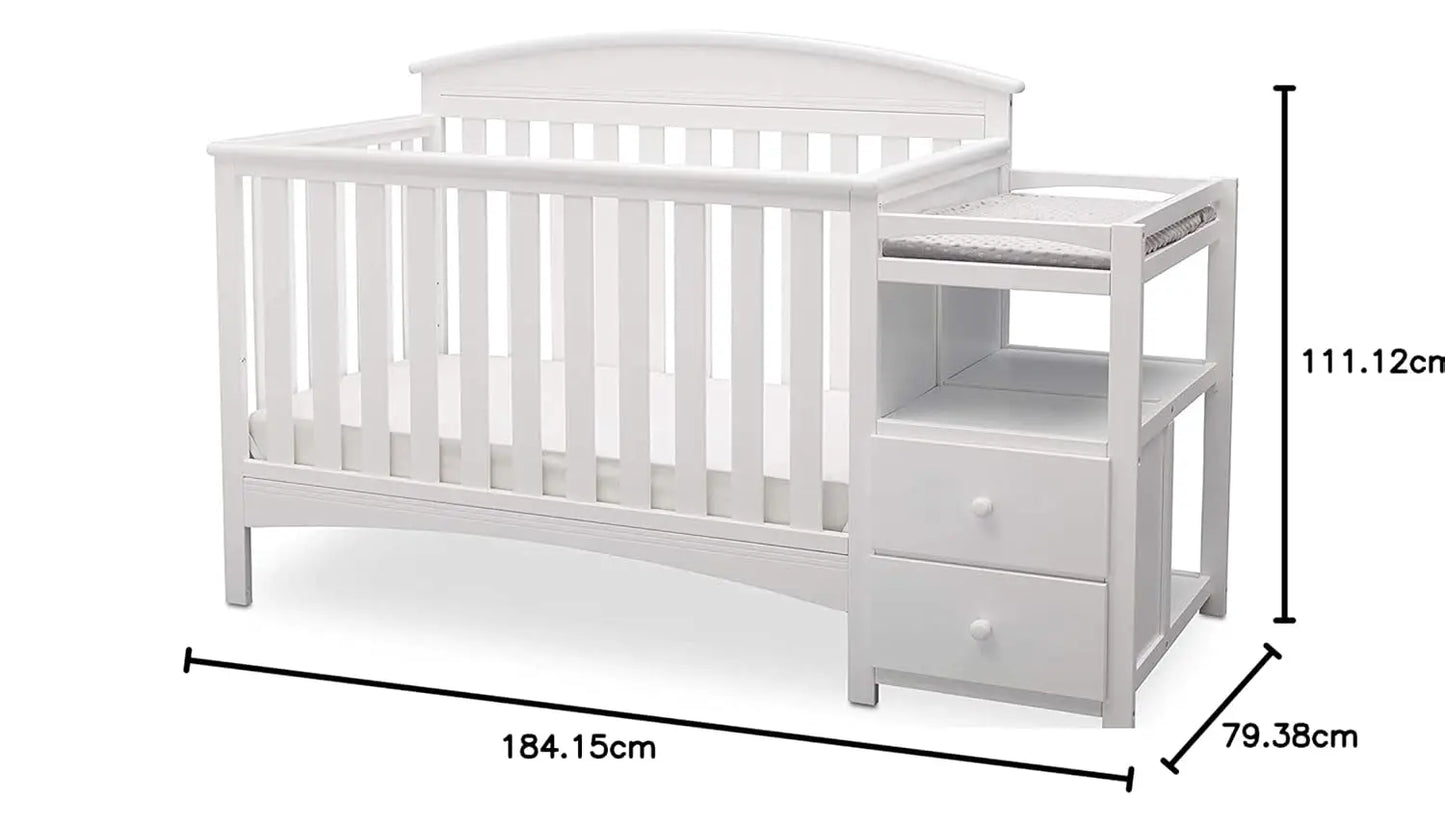 Convertible Crib and Changer