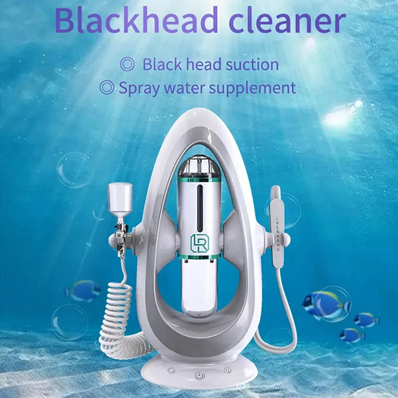 Peeling Beauty Device New Small Bubble Oxygen Injection Instrument Hydra Dermabrasion Aqua Facial Cleaning Suction Blackhead