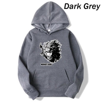 New Hoodie Men/Women Fashion Casual Autumn Winter Cool Pullover  monkey King Long Sleeve Hoodie