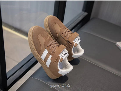 Trendy Kids Shoes Girls Boys Tennis Sneakers Outdoor Running Shoes Non-slip School Sports Shoes Breathable Mesh Comfort Shoes