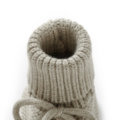 Breathable Non-Slip Infant Boys Girls First Walker Shoes Casual Solid Knitted Newborn Unisex Floor Pre walker Toddler Lightweight