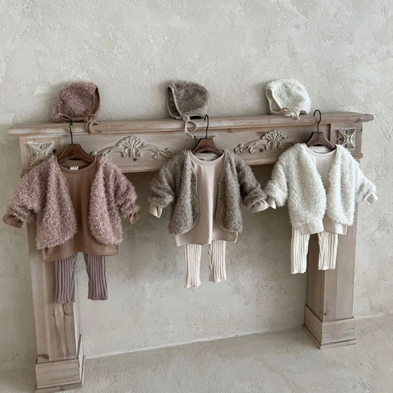 2025 New Infant Toddler Cotton Ribbed Knit Leggings Solid Baby Trousers Autumn Children Pp Pants Baby Boy Girl Stretch Leggings