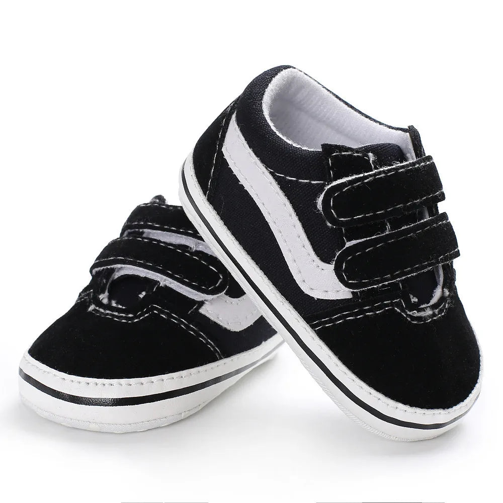 Newborn Baby Girl Boy Soft Sole Shoe Anti Slip Canvas Sneaker
