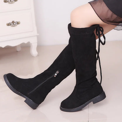 Children Over Knee Boots Girl Shoes Knee Fashion Children Boots Autumn And Winter Princess Girls Boots